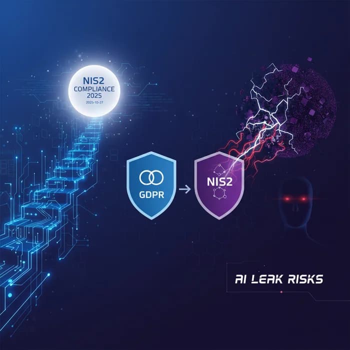 NIS2 Compliance 2025: Steps, GDPR vs NIS2, AI Leak Risks (2025-10-27)