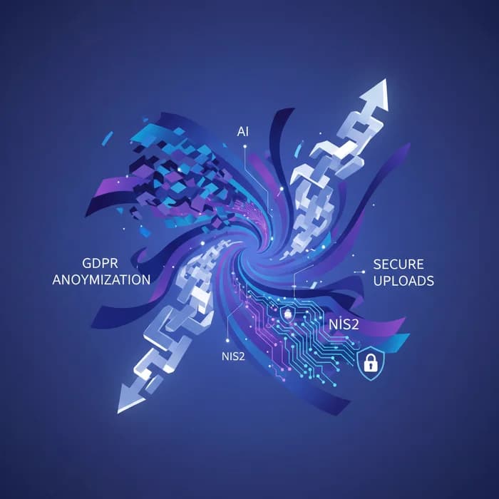 GDPR Anonymization 2025: NIS2, AI & Secure Uploads Guide (2025-12-18)