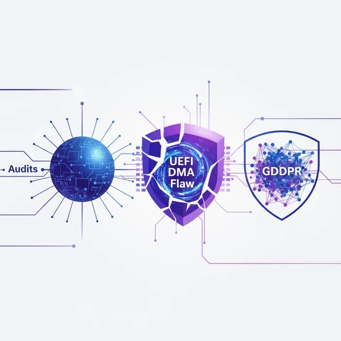 EU NIS2 Compliance Checklist 2025: Audits, UEFI DMA Flaw, GDPR