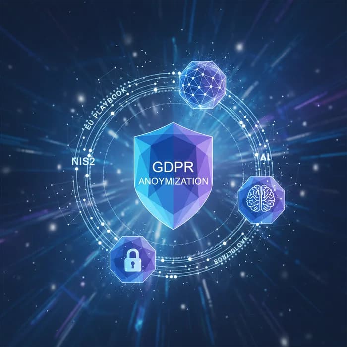 GDPR Anonymization 2025: EU Playbook for NIS2, AI & Secure Uploads